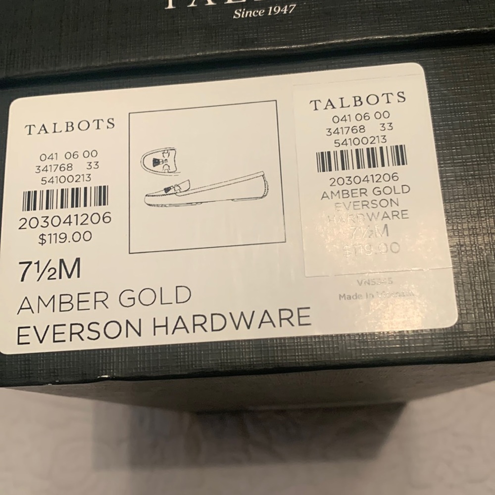Talbots shoe